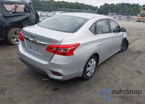 2016 Nissan Sentra Sv из США, поврежденный, VIN 3N1AB7AP8GL678823